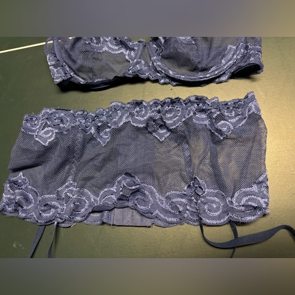 Bundle of Blue Gently Used Lingerie - Picture 3 of 13